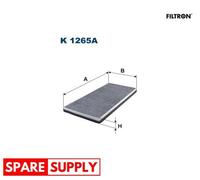 FILTER, INTERIOR AIR FOR LAND ROVER RANGE ROVER FILTRON K 1265A