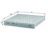MAHLE LA 119 Pollen filter