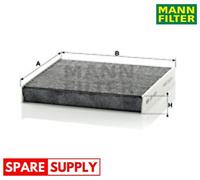 FILTER, INTERIOR AIR FOR LEXUS SUBARU TOYOTA MANN-FILTER CUK 1919