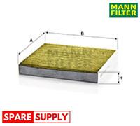 FILTER, INTERIOR AIR FOR LEXUS SUBARU TOYOTA MANN-FILTER FP 1919