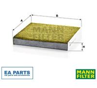 Filter, interior air for LEXUS SUBARU TOYOTA MANN-FILTER FP 1919