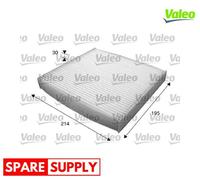 FILTER, INTERIOR AIR FOR LEXUS SUBARU TOYOTA VALEO 715620