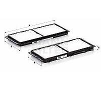 Filter, interior air for MAZDA:3,3 II,AXELA,3 SPORT,3 Saloon BBP2-61-J6X