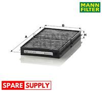 FILTER, INTERIOR AIR FOR MAZDA MANN-FILTER CUK 2033-2