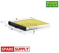 Cabin filter behind the glove compartment FP 24 009 MANN-FILTER for MAZDA 3 CX-5