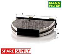 FILTER, INTERIOR AIR FOR MERCEDES-BENZ C204 S204 C218 MANN-FILTER CUK 29 005