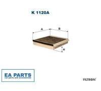 Filter, interior air for MERCEDES-BENZ W163 FILTRON K 1120A