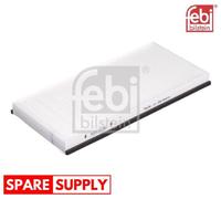 FILTER, INTERIOR AIR FOR MERCEDES-BENZ W169 W245 FEBI BILSTEIN 29793