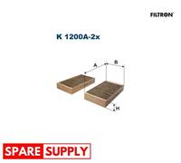 FILTER, INTERIOR AIR FOR MERCEDES-BENZ X164 W164 W251 FILTRON K 1200A-2X