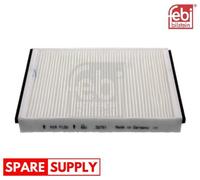 FILTER, INTERIOR AIR FOR MERCEDES-BENZ X290 W205 W206 S206 FEBI BILSTEIN 38781