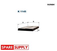 FILTER, INTERIOR AIR FOR MG MG X-POWER MG ZT, MG ZT FILTRON K 1145