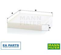 Filter, interior air for NISSAN FRONTIER Pickup MANN-FILTER CU 22 028