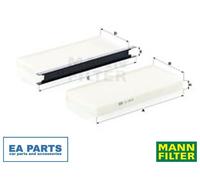 Filter, interior air for NISSAN INTERSTAR NV250 NV400 MANN-FILTER CU 2418-2