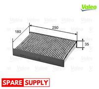 FILTER, INTERIOR AIR FOR NISSAN KICKS II SUV ROGUE III VALEO 715820