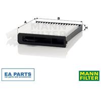 Filter, interior air for NISSAN LIVINA NP200 NV200 PULSAR MANN-FILTER CU 22 007