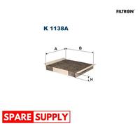 FILTER, INTERIOR AIR FOR OPEL MERIVA A FILTRON K 1138A