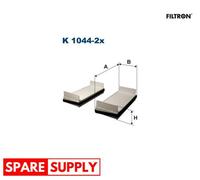 FILTER, INTERIOR AIR FOR OPEL SINTRA FILTRON K 1044-2X