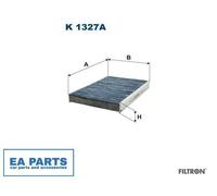 Filter, interior air for PEUGEOT 508 FILTRON K 1327A