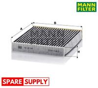 FILTER, INTERIOR AIR FOR PORSCHE MANN-FILTER CUK 22 005