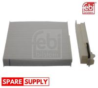 FILTER, INTERIOR AIR FOR RENAULT CLIO DUSTER LOGAN MODUS FEBI BILSTEIN 23795