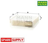 FILTER, INTERIOR AIR FOR RENAULT CLIO III GRANDTOUR DUSTER MANN-FILTER CU 1829