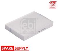 FILTER, INTERIOR AIR FOR RENAULT CLIO KANGOO LOGAN MEGANE FEBI BILSTEIN 15939