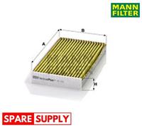 FILTER, INTERIOR AIR FOR RENAULT GRAN TOUR III GRANDTOUR MANN-FILTER FP 26 005