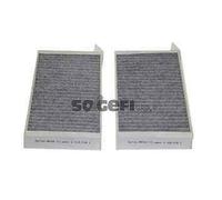 FILTER, INTERIOR AIR FOR RENAULT LAGUNA COUPE LAGUNA III PURFLUX AHC264-2