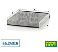 Filter, interior air for RENAULT MANN-FILTER CUK 2240 NEW