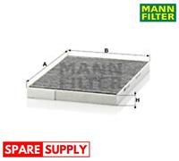 FILTER, INTERIOR AIR FOR RENAULT MANN-FILTER CUK 2620