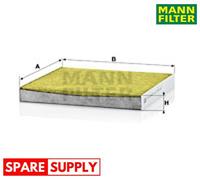 FILTER, INTERIOR AIR FOR RENAULT SMART MANN-FILTER FP 22 021