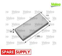 FILTER, INTERIOR AIR FOR RENAULT VALEO 698878