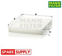 FILTER, INTERIOR AIR FOR ROLLS-ROYCE BMW MANN-FILTER CU 2533-2