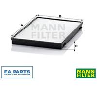 Filter, interior air for ROVER 75 MANN-FILTER CU 3943