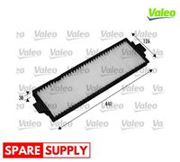 FILTER, INTERIOR AIR FOR SAAB 9-3 9-3 CABRIOLET 900 II VALEO 715514