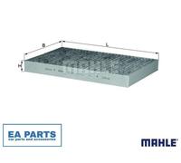 Filter, interior air for SEAT EXEO MAHLE LAK 93