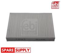 FILTER, INTERIOR AIR FOR SEAT MII FEBI BILSTEIN 37723