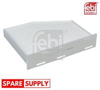 FILTER, INTERIOR AIR FOR SKODA AUDI SEAT FEBI BILSTEIN 105790