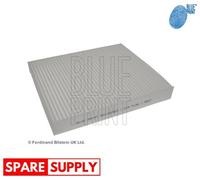 FILTER, INTERIOR AIR FOR SKODA FABIA PRAKTIK ROOMSTER BLUE PRINT ADV182503