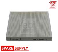 FILTER, INTERIOR AIR FOR SKODA FABIA PRAKTIK ROOMSTER FEBI BILSTEIN 19590