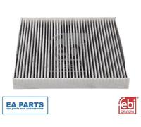 Filter, interior air for SMART FORFOUR FORTWO FEBI BILSTEIN 48511