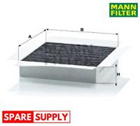 FILTER, INTERIOR AIR FOR SMART MANN-FILTER CUK 2032