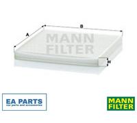Filter, interior air for SUBARU LEGACY OUTBACK TRIBECA MANN-FILTER CU 2131