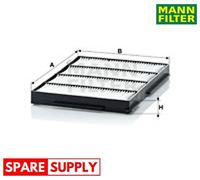 FILTER, INTERIOR AIR FOR SUBARU MANN-FILTER CU 1526 NEW