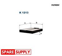 FILTER, INTERIOR AIR FOR SUZUKI GRAND ESCUDO FILTRON K 1213