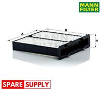 FILTER, INTERIOR AIR FOR SUZUKI MANN-FILTER CU 21 004