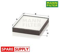 FILTER, INTERIOR AIR FOR SUZUKI MANN-FILTER CU 2513