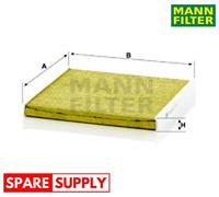 FILTER, INTERIOR AIR FOR TOYOTA 4 RUNNER ALPHARD AQUA MANN-FILTER FP 2131
