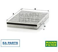 Filter, interior air for VAUXHALL ASTRA ASTRAVAN ZAFIRA A MANN-FILTER CUK 3054