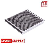 FILTER, INTERIOR AIR FOR VAUXHALL ASTRA ZAFIRA FEBI BILSTEIN 11236
